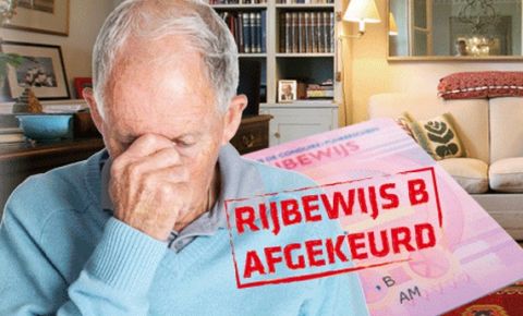 Niet door de rijbewijskeuring gekomen?