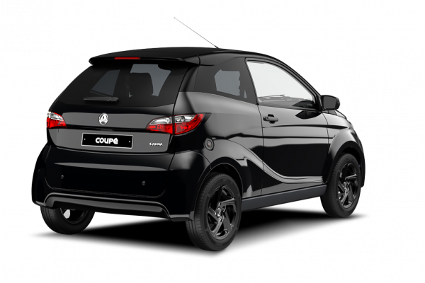 Brommobielen AIXAM Coupé Coupé EVO Zwart 3/4 achter
