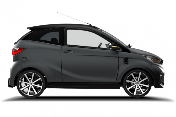 Brommobielen AIXAM e Coupé eCoupé GTi Staalgrijs mat profiel
