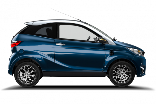 Brommobielen AIXAM e Coupé eCoupé Premium Marine Blauw profiel